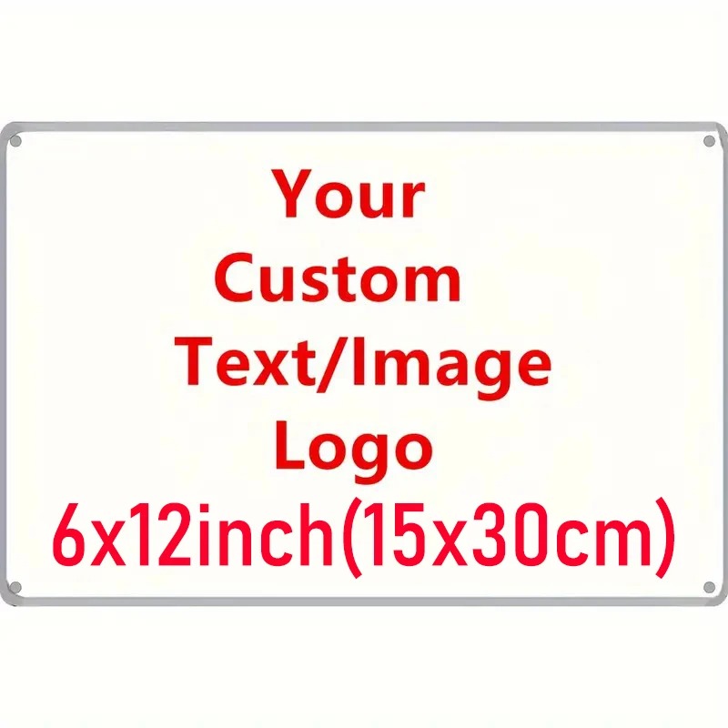 Home Bar Signs - Personalized 6×12 inch (15×30cm) Metal Sign,