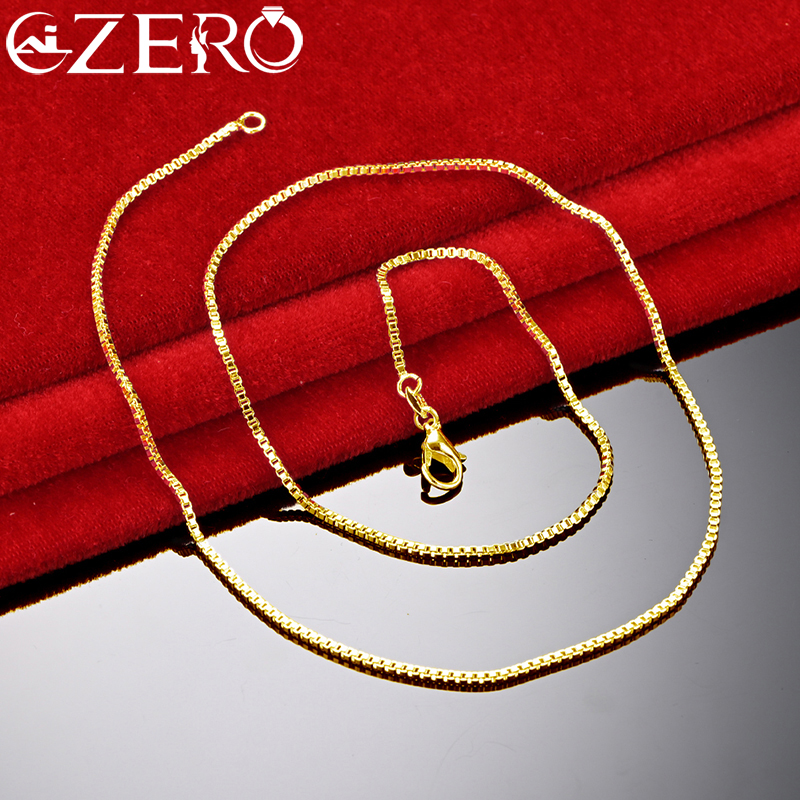 Bar Cart Gold - ALIZERO 18K Gold Necklaces 925 Sterling