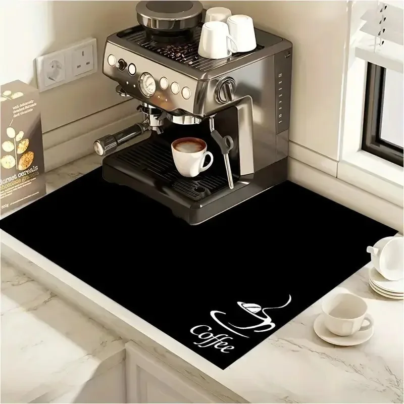 Coffee Mat Absorbent Mat Kitch - Bar Mat Rubber avis et prix