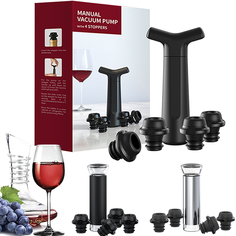 Vacuum Wine Stoppers Vacuum Pu - Wine Preservation Pump avis et prix