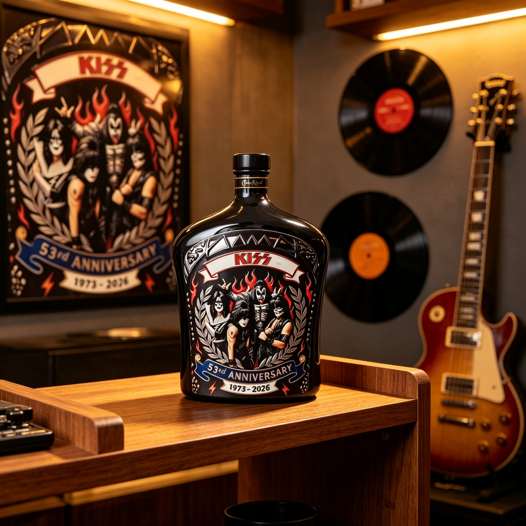 1973-2026 KISS Heavy Metal Roc - Home Bar And Counter avis et prix