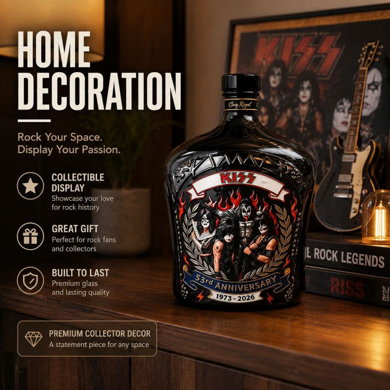 1973-2026 KISS Heavy Metal Roc - Home Bar And Counter avis et prix