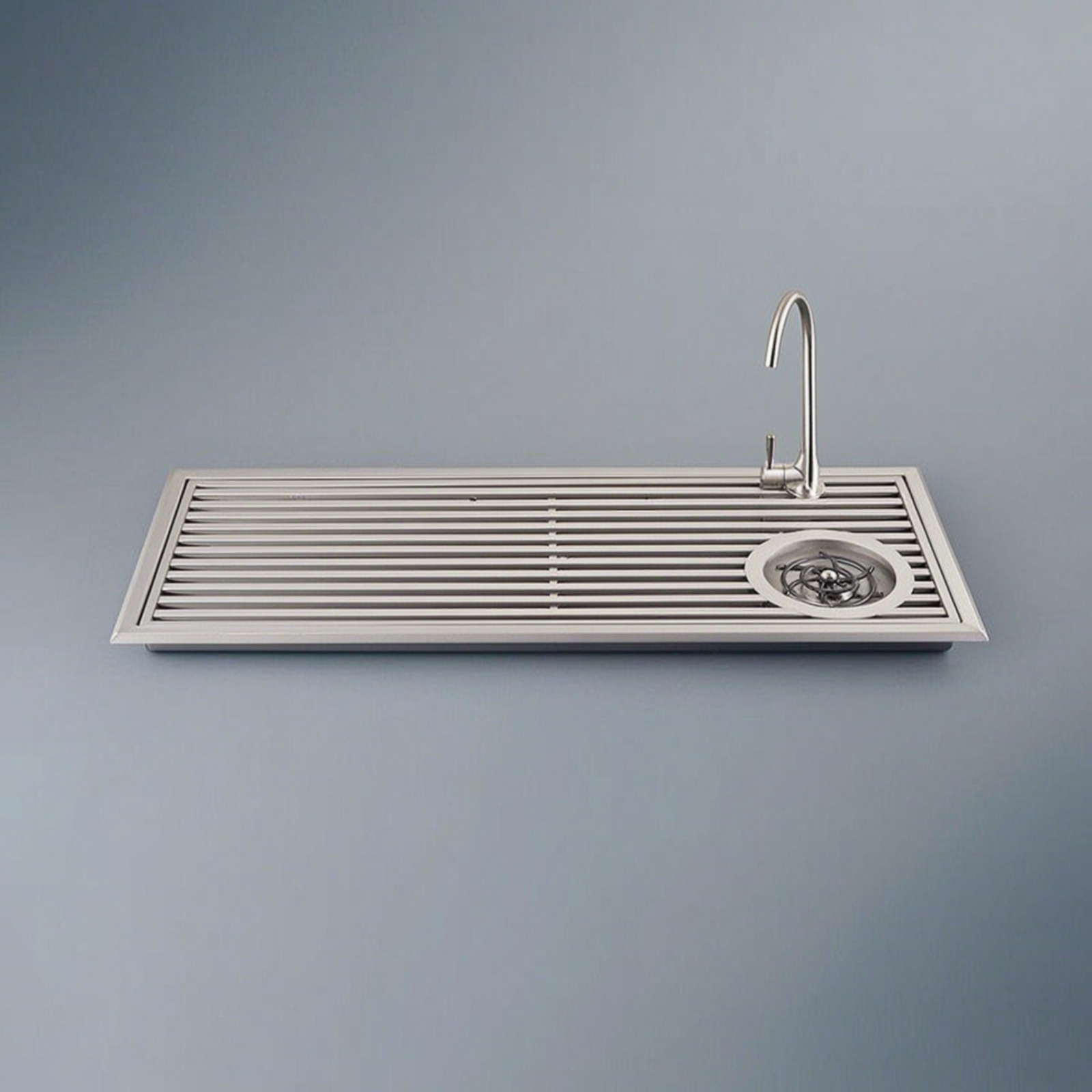 Modern Inset Tea Tray with Dra - Home Bar And Counter avis et prix