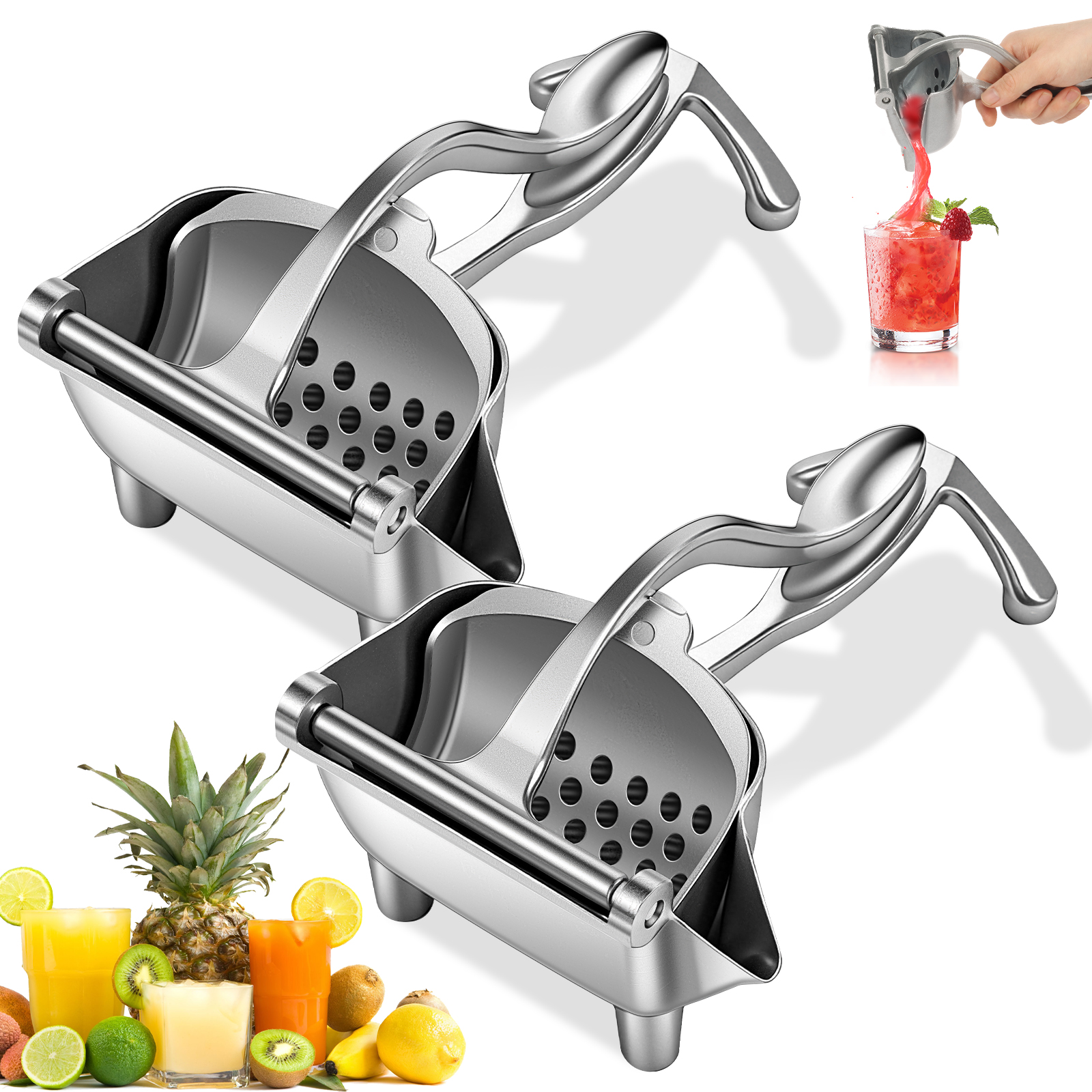 4/2pc Lemon Squeezer Hand Pres - Citrus Juicer Bar avis et prix
