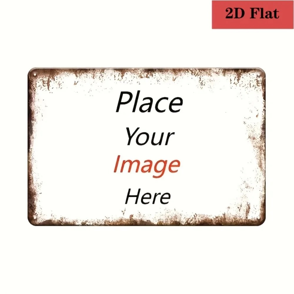 8×12Inch Customizable Metal Pl - Home Bar And Restaurant avis et prix