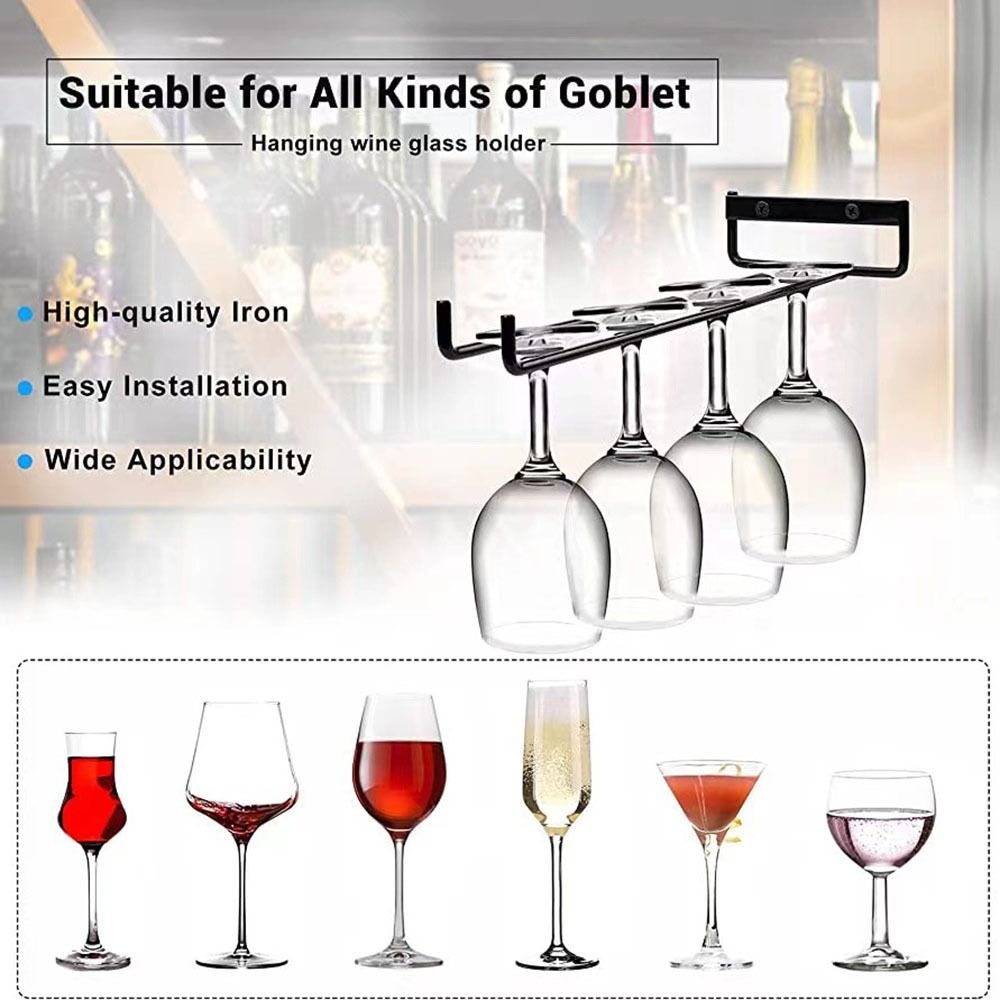 Wall Mounted Stemware Holder K - Home Bar Stand avis et prix