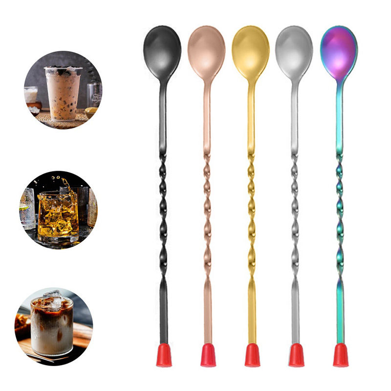 100Pcs/Lot Stainless Steel Twi - Bar Spoon Twisted avis et prix