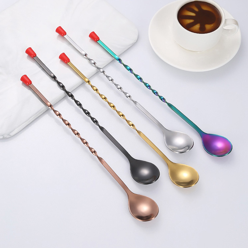 100Pcs/Lot Stainless Steel Twi - Bar Spoon Twisted avis et prix