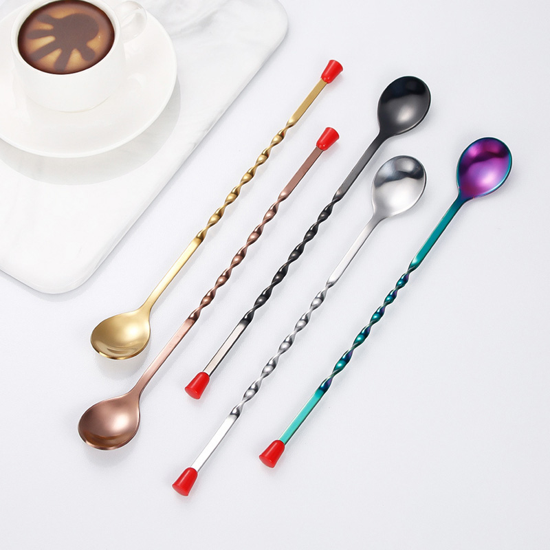 100Pcs/Lot Stainless Steel Twi - Bar Spoon Twisted avis et prix