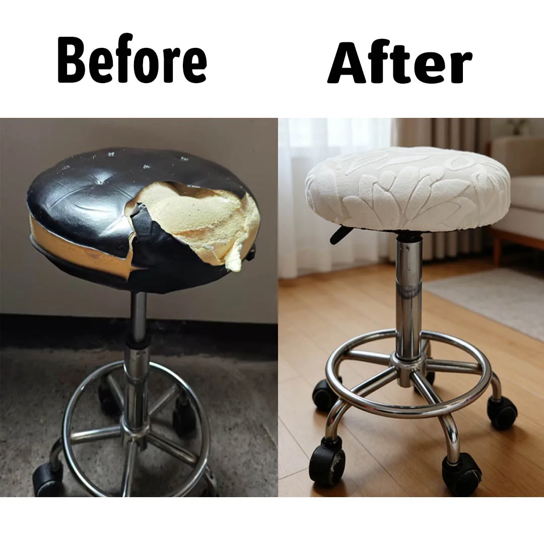 Bar Stool Cover Camellia Jacqu - Home Bar Lounge avis et prix