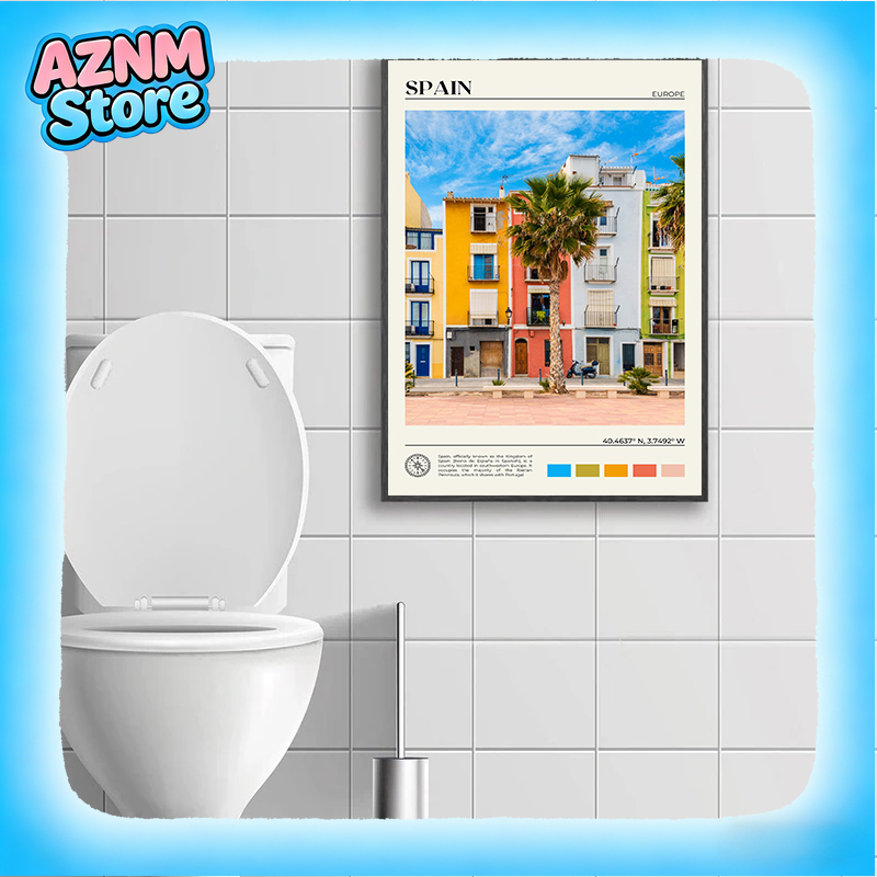 Spain Travel Scenery Poster Se - Home Barcelona avis et prix