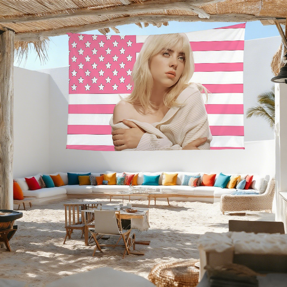 Hot Singer B-B-billies-es flag - Home Bar Word avis et prix