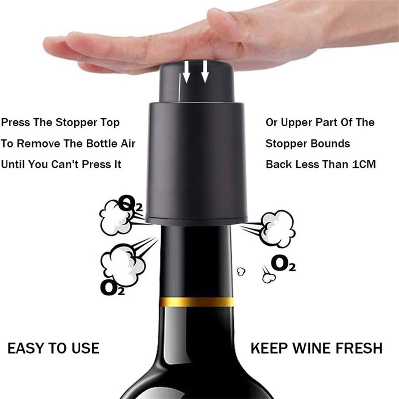 Vacuum Wine Preserver with Tim - Wine Preservation Pump avis et prix