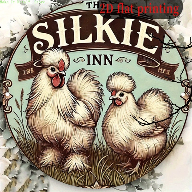 Vintage The Silkie Inn Round T - Home Bar Accessories avis et prix