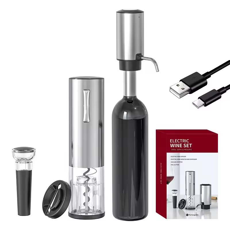 4-in-1 Rechargeable Electric W - Home Bar Set avis et prix