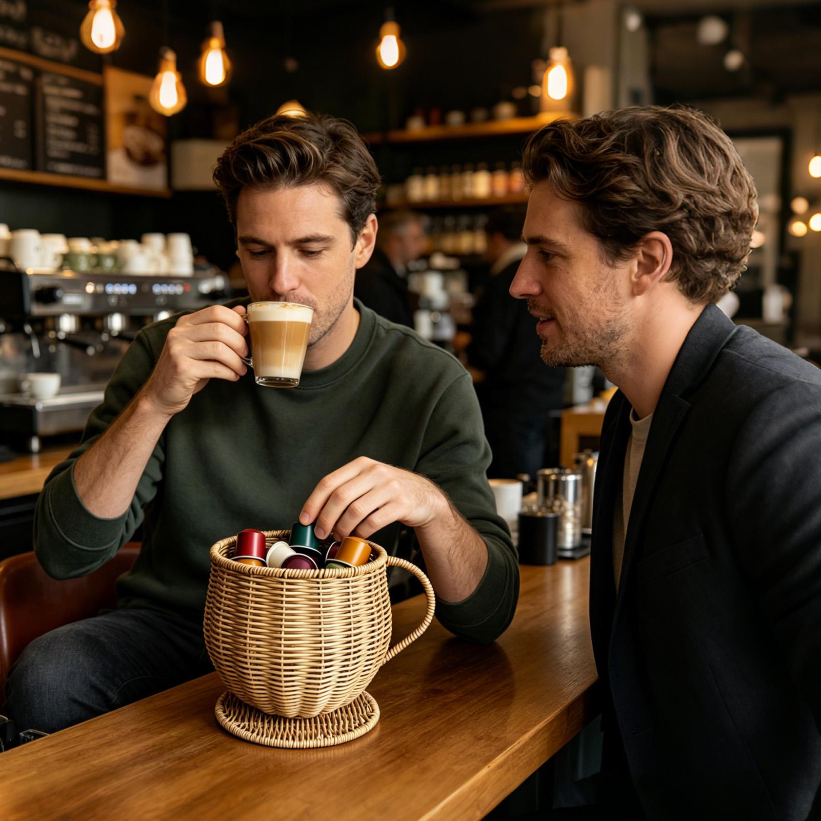 Coffee Pod Holder Cup Design S - Home Bar And Counter avis et prix