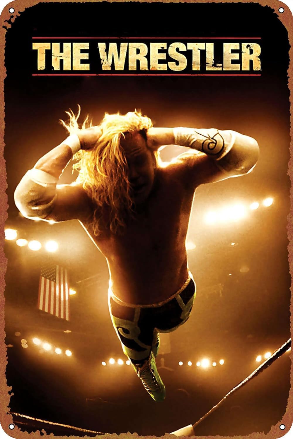 The Wrestler Movie Poster Vint - Home Bar And Restaurant avis et prix