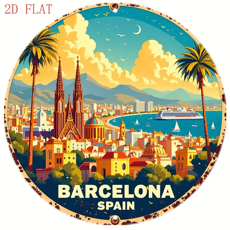 Round 8in Barcelona Spain Land - Home Barcelona avis et prix