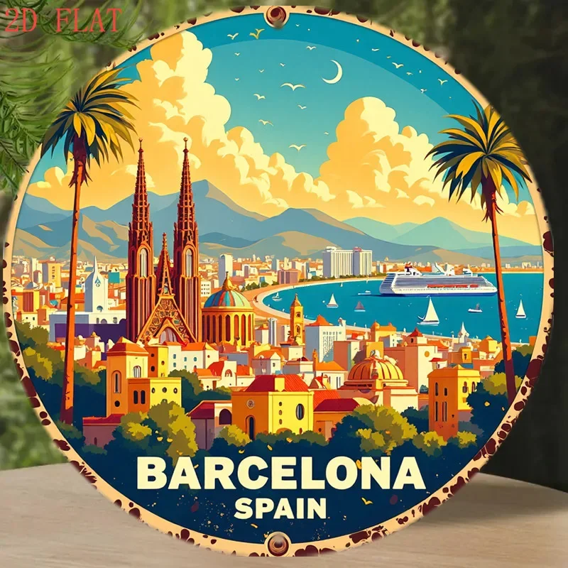 Round 8in Barcelona Spain Land - Home Barcelona avis et prix