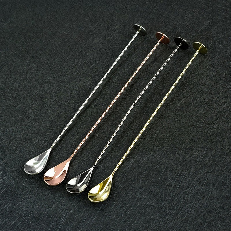 1Pcs Cocktail Bar Spoon Stainl - Bar Spoon Twisted avis et prix
