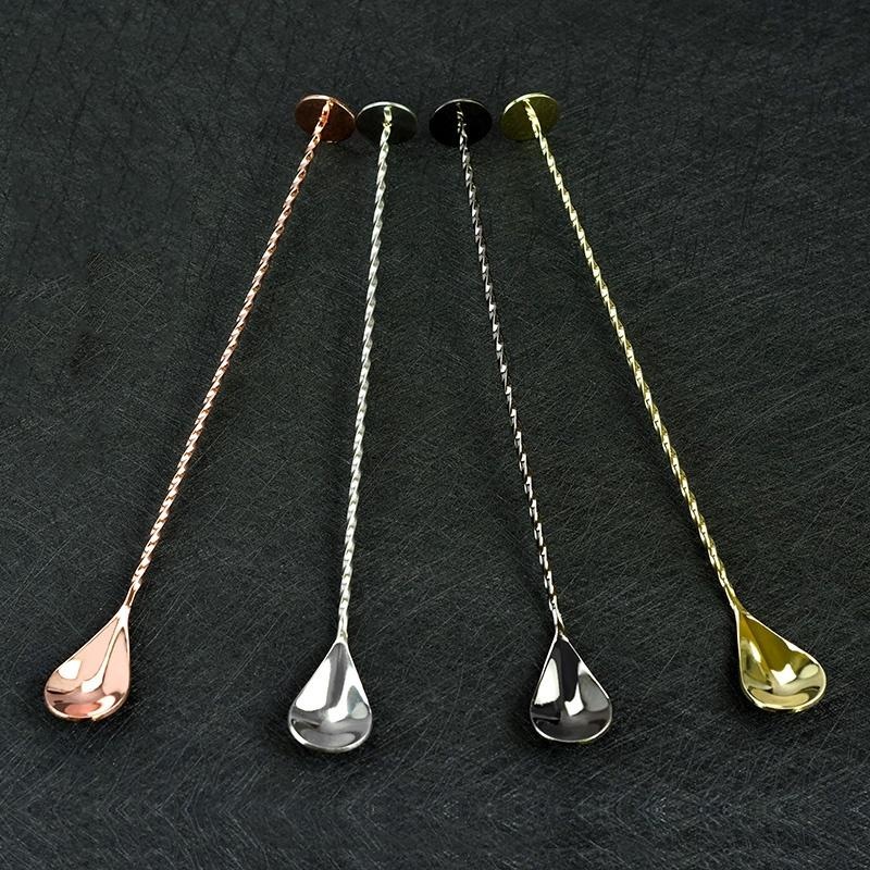1Pcs Cocktail Bar Spoon Stainl - Bar Spoon Twisted avis et prix
