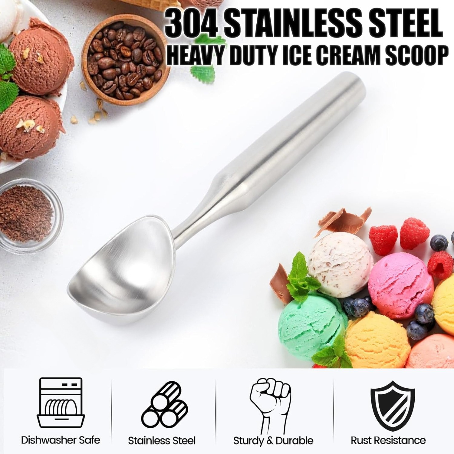 304 Stainless Steel Ice Cream  - Ice Pick Pick avis et prix
