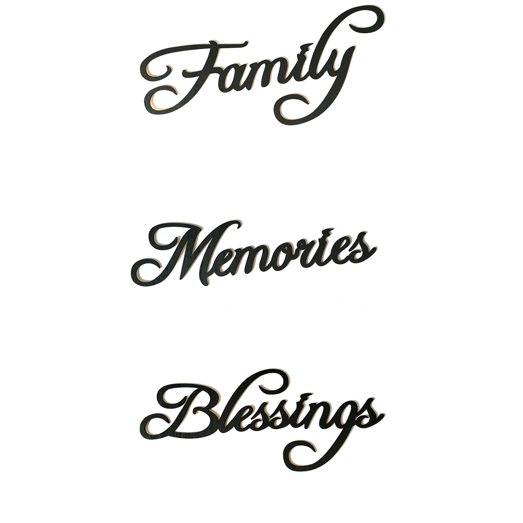 Family Memories Blessings Lett - Home Bar Word avis et prix