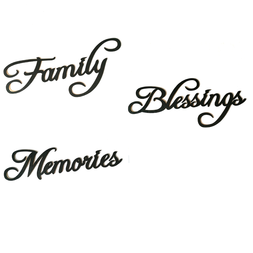 Family Memories Blessings Lett - Home Bar Word avis et prix