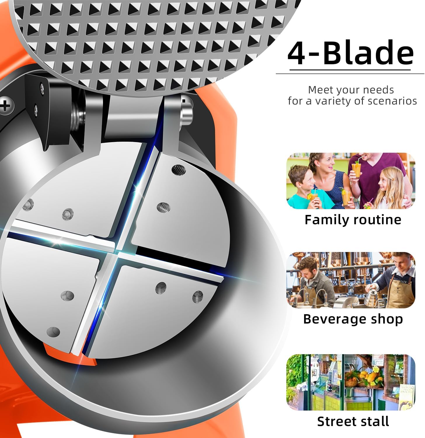 4-Blades Ice Shaver, Electric  - Ice Pick Pick avis et prix