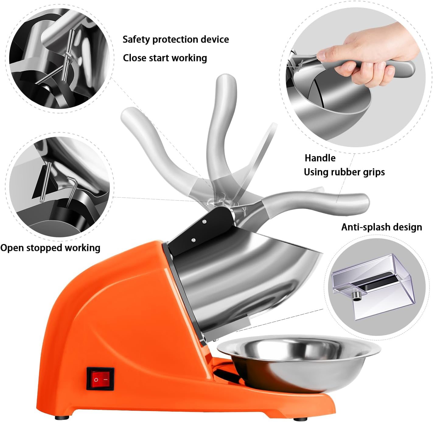 4-Blades Ice Shaver, Electric  - Ice Pick Pick avis et prix