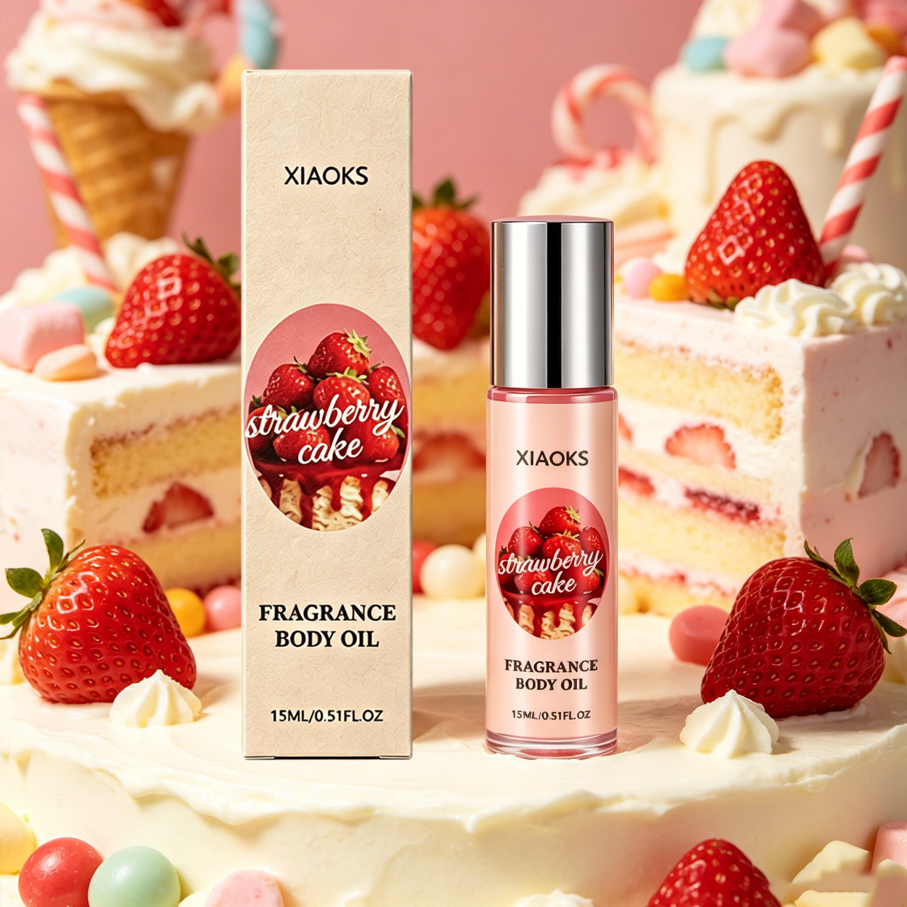 1 Bottle of Strawberry Cake Sw - Home Bar Accessories avis et prix