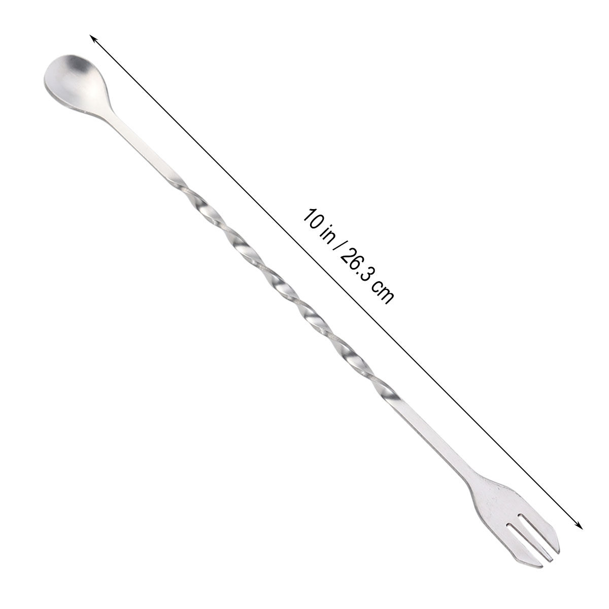 304 Stainless Steel Twisted Sp - Bar Spoon Twisted avis et prix