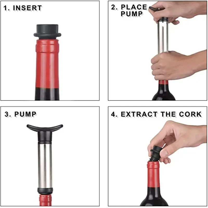 Vacuum Wine Pump Kit with Wine - Wine Preservation Pump avis et prix