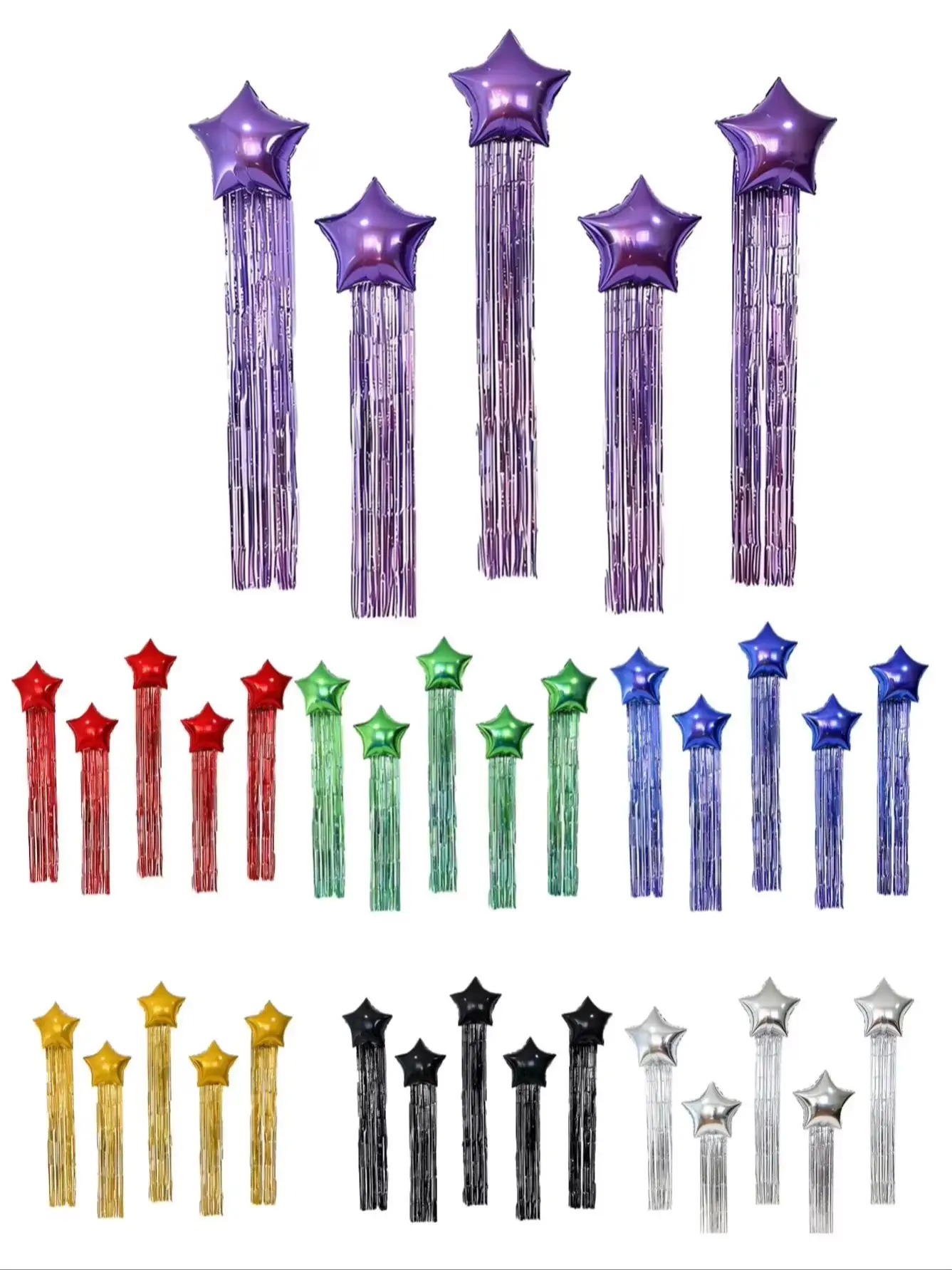 6Pcs18inch Five Pointed Star B - Home Bargains avis et prix