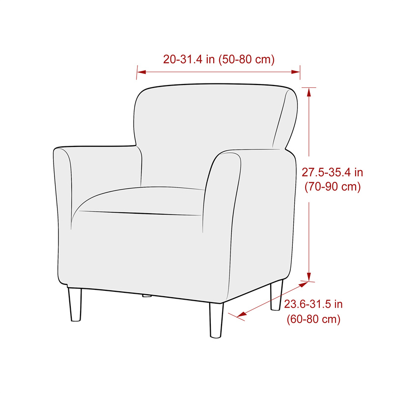 1PC Stretch Spandex Tub Chair  - Home Bar Lounge avis et prix
