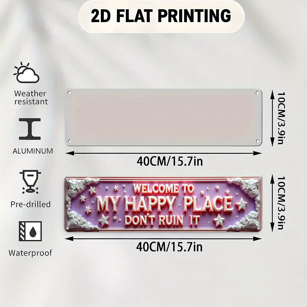 2D Metal Sign, Aluminum, Artis - Home Bar Word avis et prix