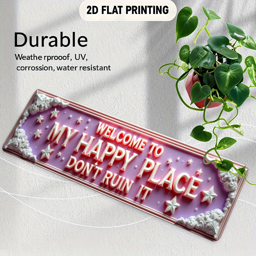 2D Metal Sign, Aluminum, Artis - Home Bar Word avis et prix