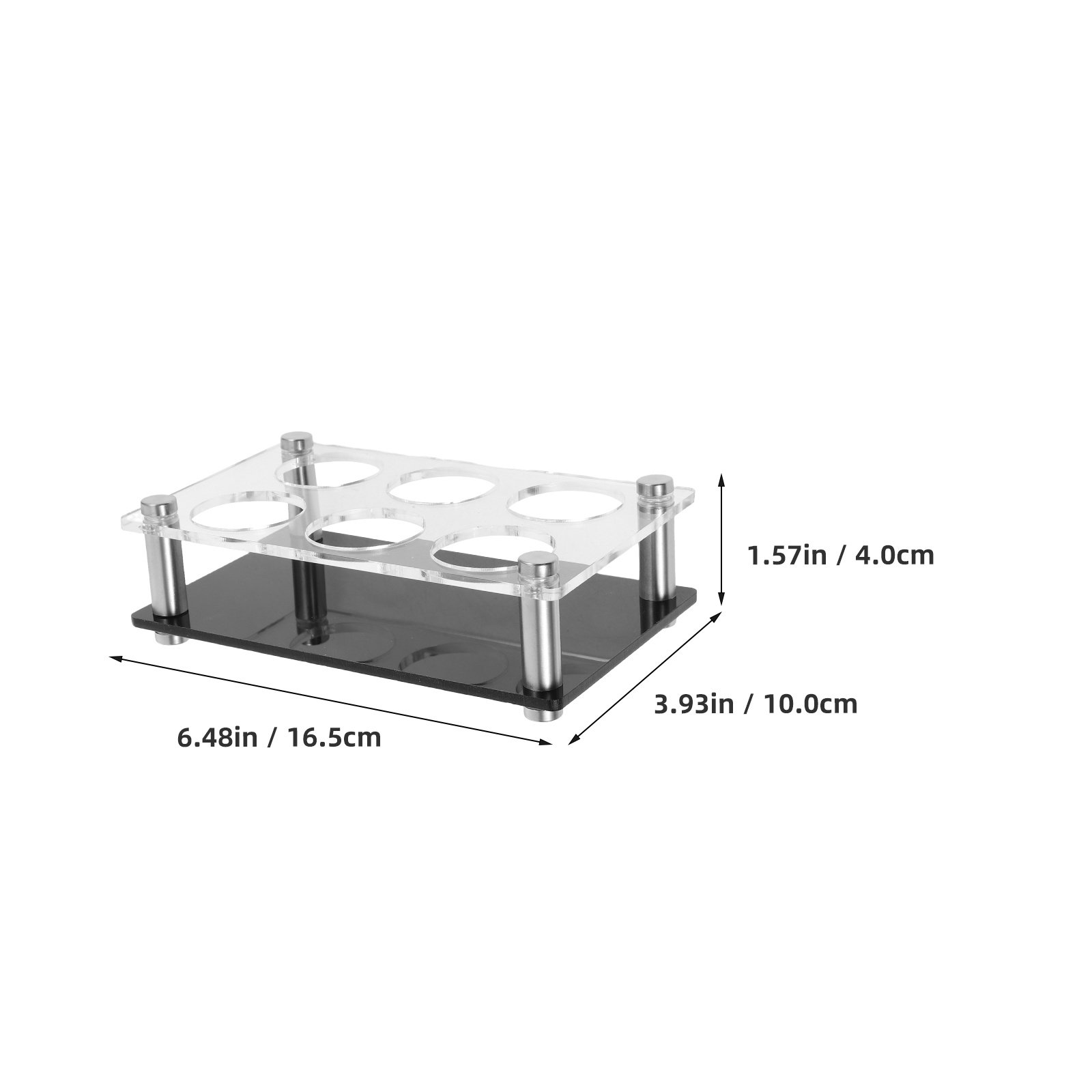 Shot Glass Holder 6 Holes Clea - Home Bar Stand avis et prix