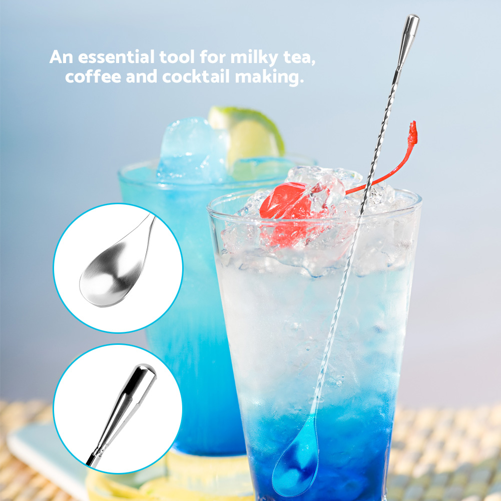 Long Stirring Spoon Stainless  - Bar Spoon Twisted avis et prix