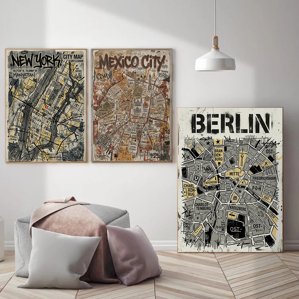 Urban Hand-Drawn Streets Graff - Home Barcelona avis et prix