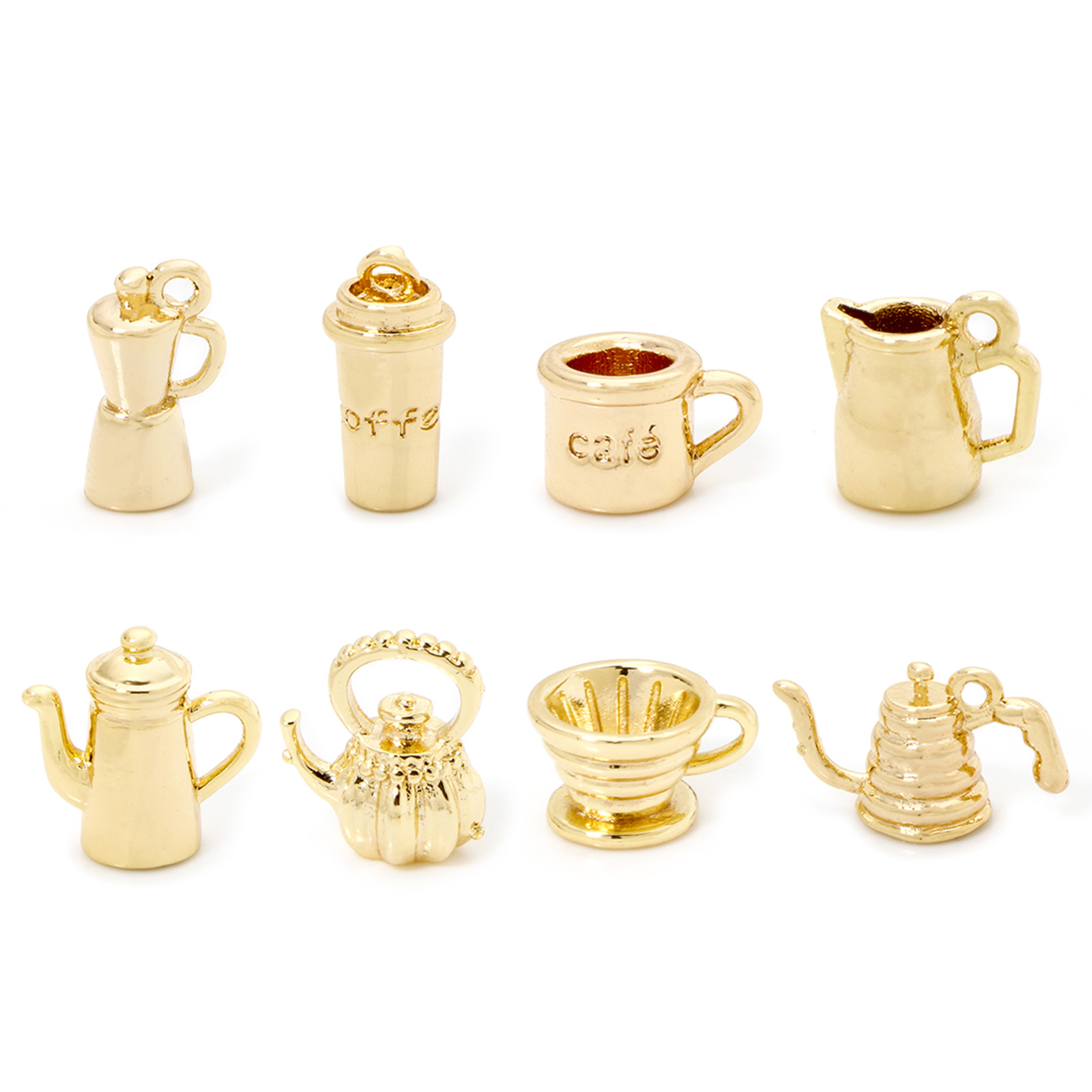 2/5 Piece Brass Charms 18k Gol - Citrus Juicer Bar avis et prix