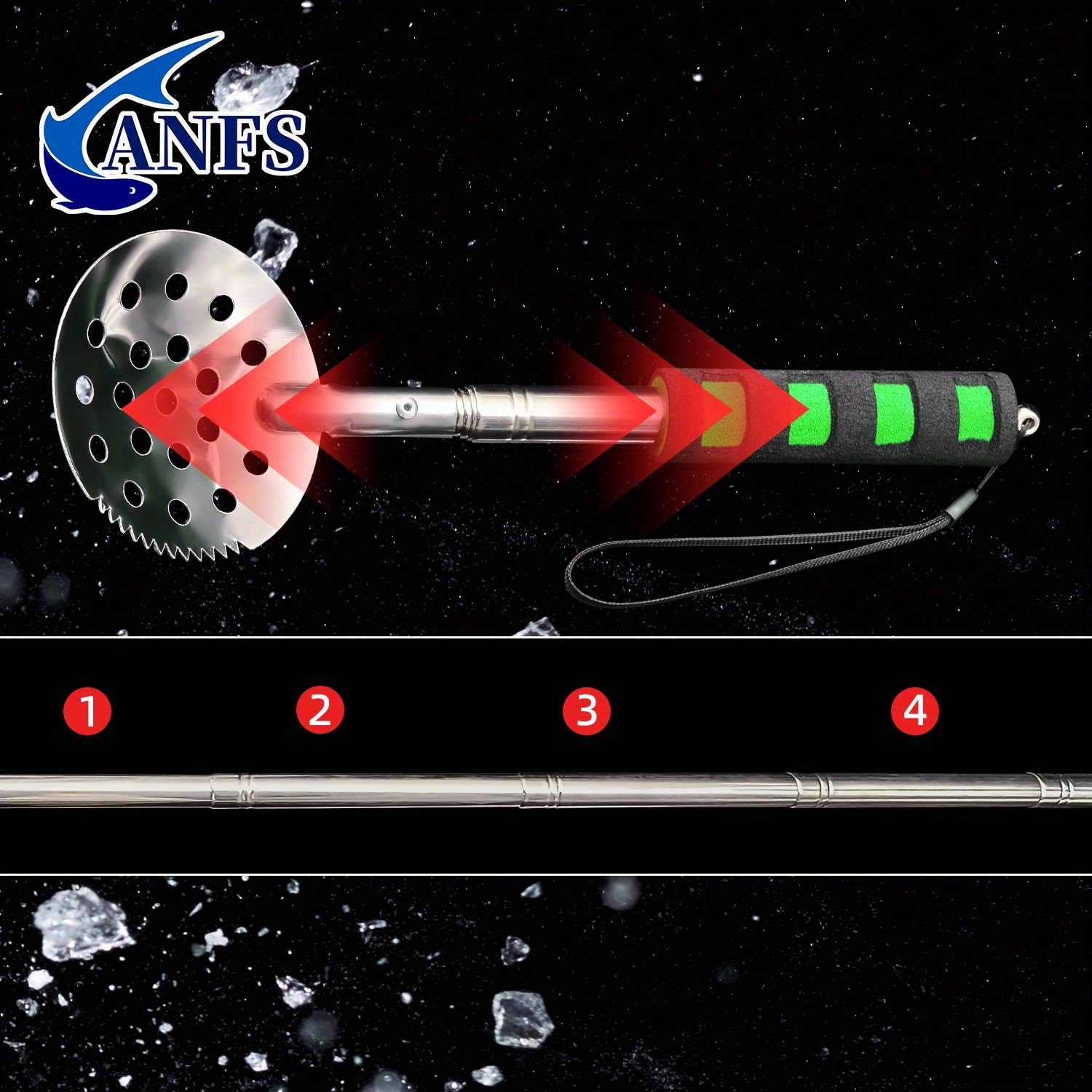 ANFS Retractable Ice Fishing S - Ice Pick Pick avis et prix
