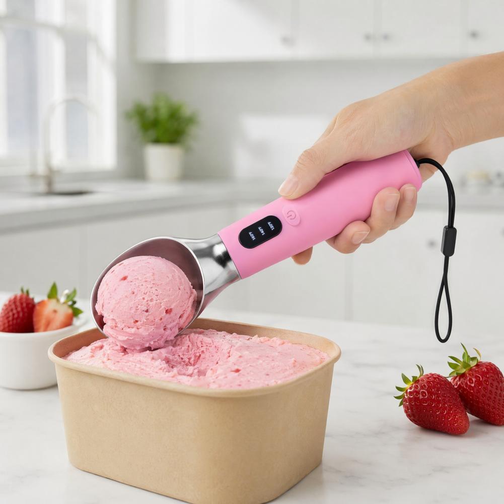 Heated Ice Cream Scoop Recharg - Ice Pick Pick avis et prix
