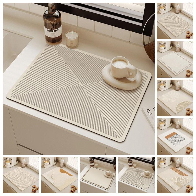 White Color Diatomite Drying M - Bar Mat Rubber avis et prix