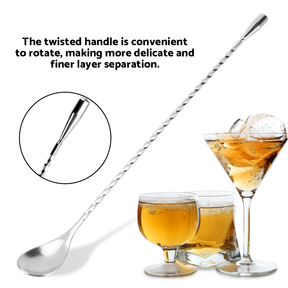 Stainless Steel Bar Wine Cockt - Bar Spoon Twisted avis et prix