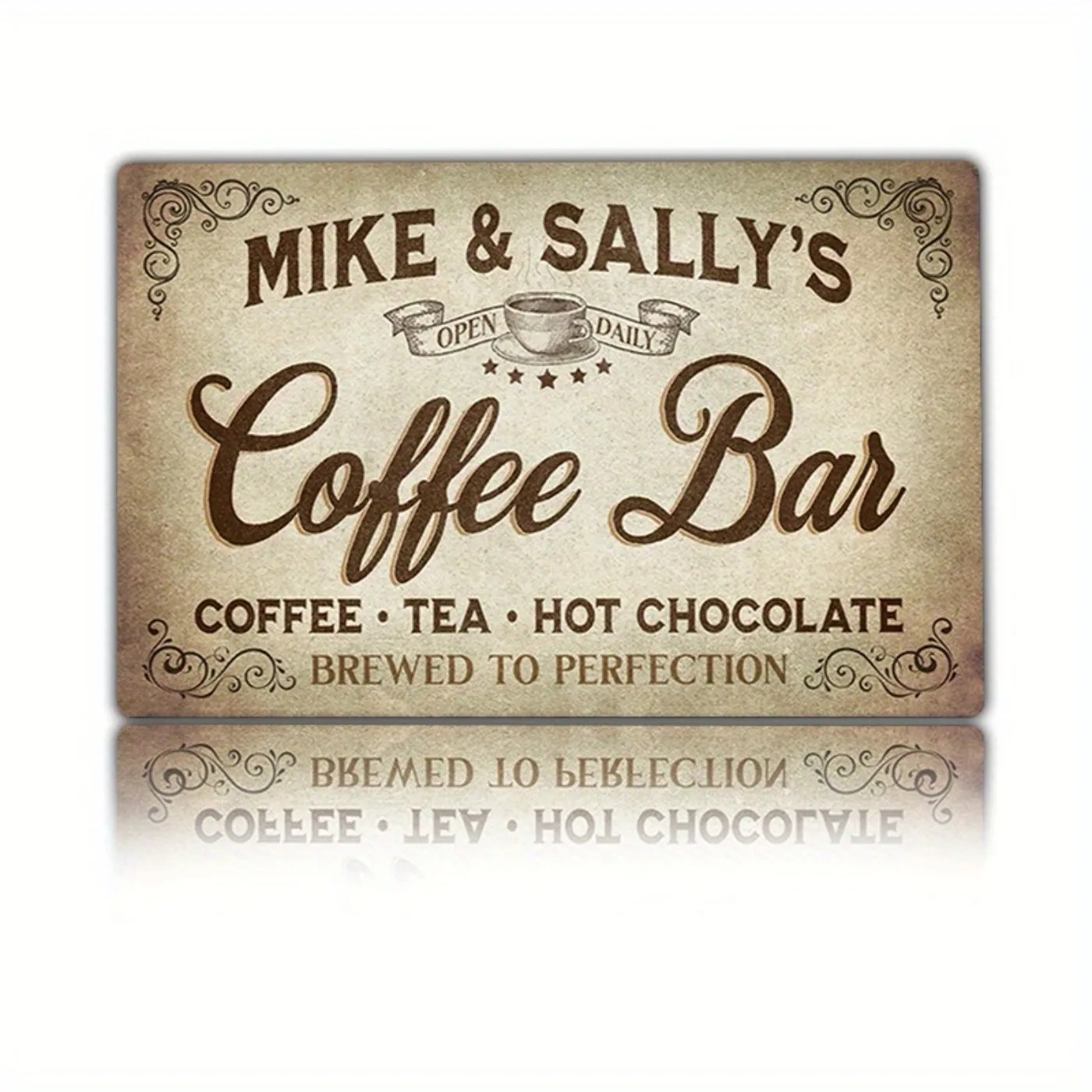 1PC Personalized Vintage Coffe - Home Bar Signs avis et prix