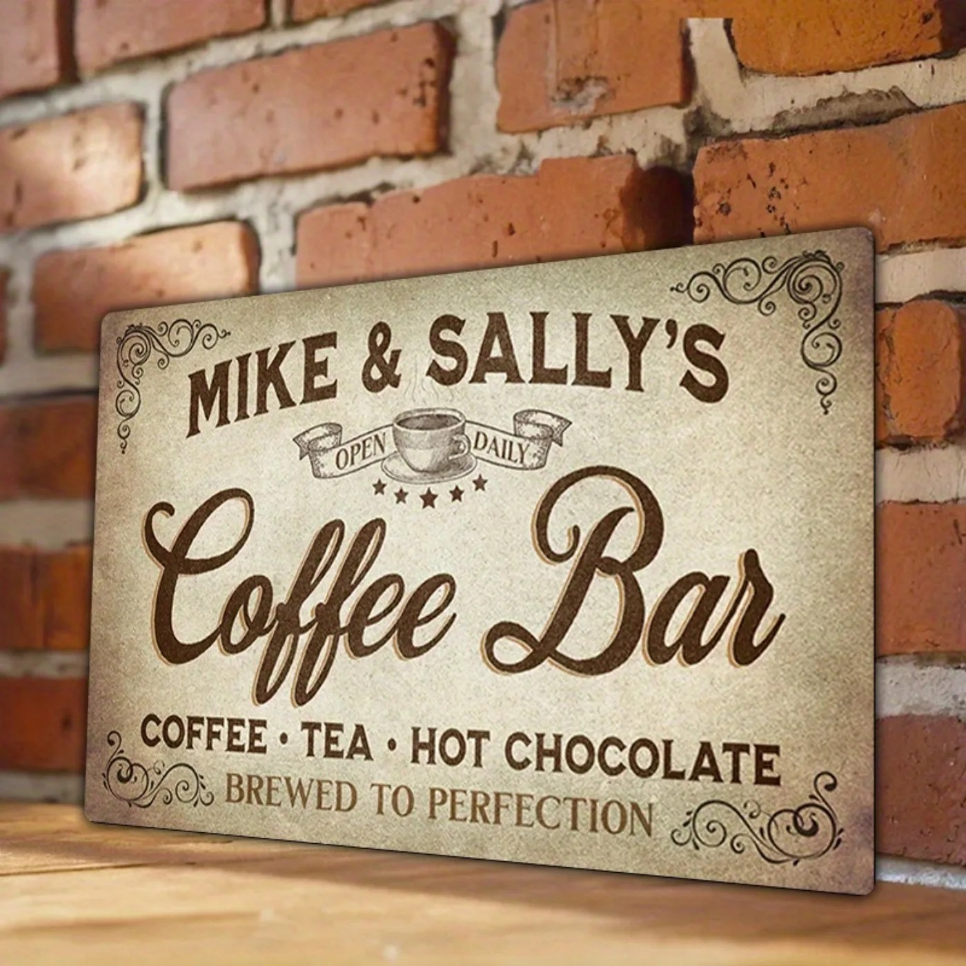 1PC Personalized Vintage Coffe - Home Bar Signs avis et prix