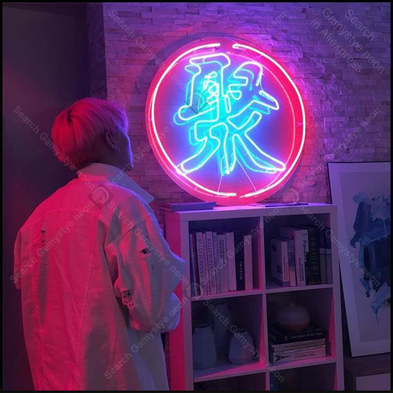 Chinese Word for Party Neon Bu - Home Bar Word avis et prix