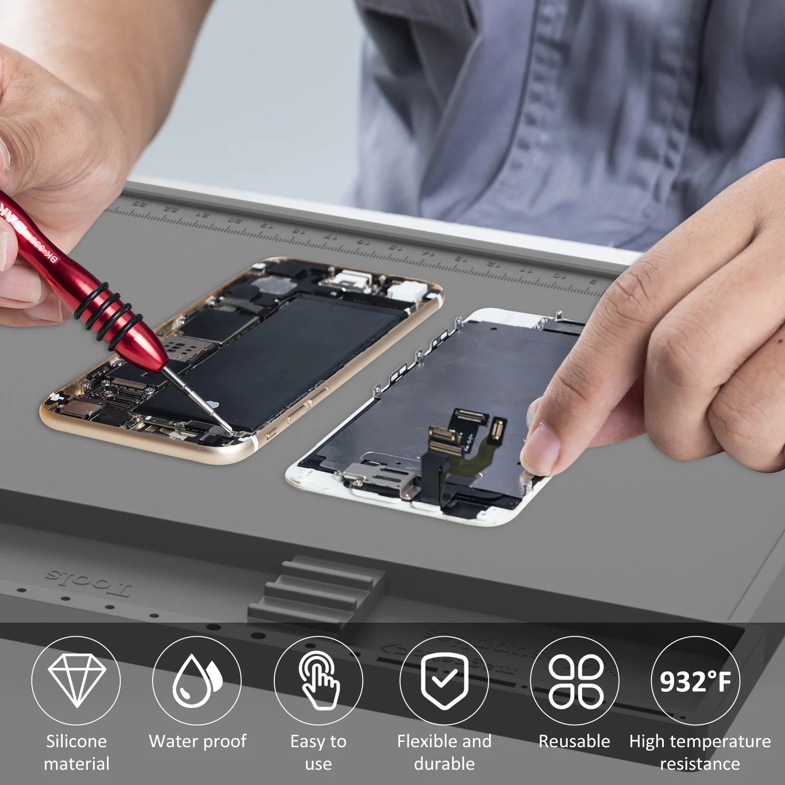 Soldering Station Mat Silicone - Bar Mat Rubber avis et prix