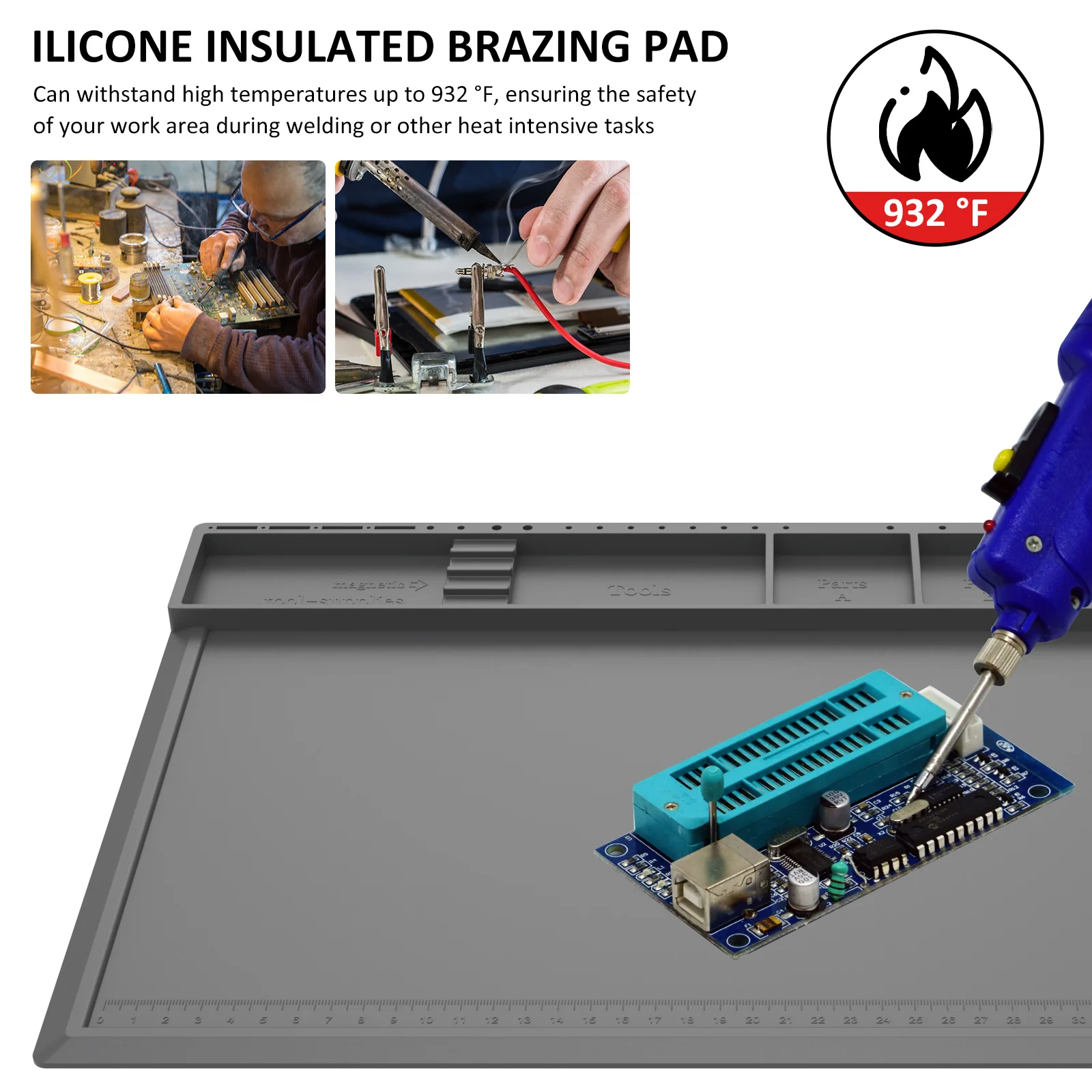 Soldering Station Mat Silicone - Bar Mat Rubber avis et prix